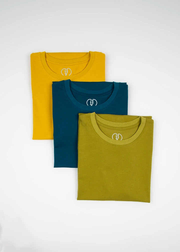 Color Tee 3-Pack - Amber, Marine, Moss product image (1)