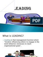 Engineering Management - 8. LEADING