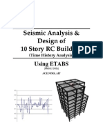 ETABS-Example-RC Building Seismic Load - Time History