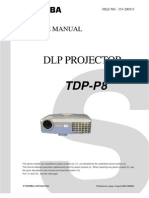 Toshiba Tdp-p8 DLP Projector