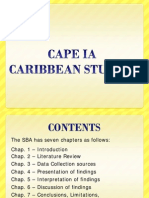 CAPE Caribbean Studies IA Guide