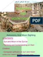 Astronomy and Moon Sighting