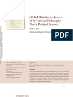 Blake, Global Distributive Justice-Why Political Philosophy Needs Political Science