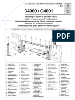 Securitex Came G4000 Manual