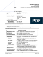 Engine Oil MSDS