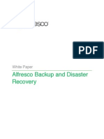 Alfresco Backup and Disaster Recovery - White Paper