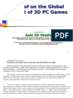 A Brief On The Global Market of 3D PC Games