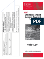 Advanced Stormwater Management Course - October 2014