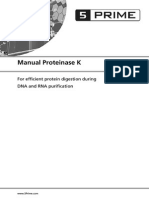 Proteinase K Manual 5prime 1044725 032007