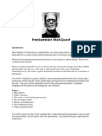 Frankenstein Webquest