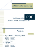 Building A Pmo From The Ground Up: Karl Knapp, Mba Amerus Group / Indianapolis Life