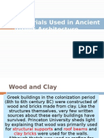 Materials Used in Ancient Greek Architecture