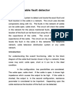 Cable Fault Detector