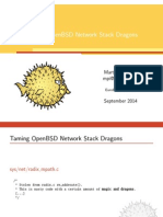 Taming Openbsd Network Stack Dragons: Martin Pieuchot