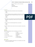 True/False: CHAPTER 3 Pharmokinetics: The Absorption, Distribution, and Excretion of Drugs