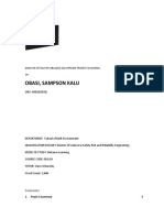 Analysis of Eia For Obajana Gas Pipeline Project in Nigeria