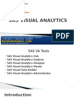 SAS Visual Analytics Training