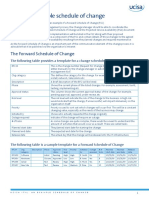 ITIL - An Example Schedule of Change PDF