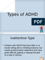 Types of Adhd