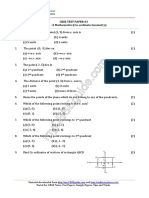 Cbse Test Paper-03 CLASS - X Mathematics (Co-Ordinate Geometry)