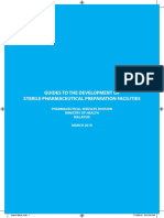 (2010) Guides To The Development of Sterile Pharmaceutical Preparation Facilities