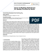 A Study On The Impact of Banking Ombudsman