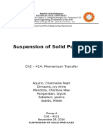 Suspension Od Solid Particles (Revised Report)