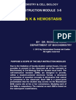 Vitamin K & Hemostasis