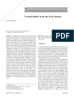 7.3. Borgmann - Personal Identity in The Age of The Internet PDF