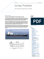 Marine Survey Practice - Surveyor Guide Notes For Oil Tankers Survey PDF