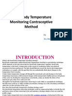 Basal Body Temperature Monitoring Contraceptive Method