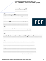 Snehithane Snehithane Tamil Song Guitar Lead Tabs-By Vijay - Guitar Tab Creator