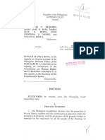 Petition For Mandamus Supreme Court To PNP, CHR, DOJ Chiefs