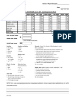 HJHS Summary Score PDF