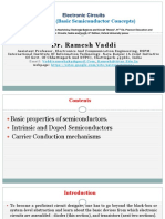 Dr. Ramesh Vaddi: Electronic Circuits (ECE-106)