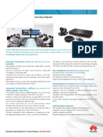 Huawei Videoconferencing HD Endpoint TE40 Datasheet PDF