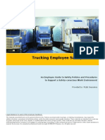Trucking Employee Safety Manual