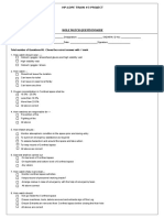 Hp-Ldpe Train #3 Project: Total Number of Questions 08. Chose The Correct Answer With Mark