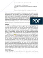 The Influence of Role-Players On The Character-Development and Character-Building of South African College Students