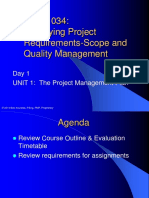 Unit 1-The Project Management Plan