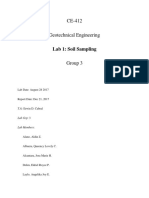 Lab 1. Soil Sampling GP3 SE 4101