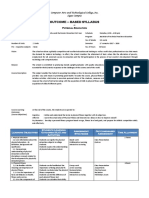 OBE Syllabus in PE1