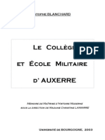 College Et Ecole Militaire-Auxerre