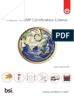 HACCP GMP Certification Criteria PDF