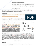 Systematics Based On Evolutionary Relationship 1