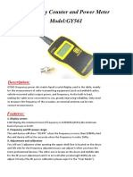 40 Frequency - Power Meter Gooit Gy561 PDF