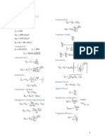 Formulas Aerorreactor