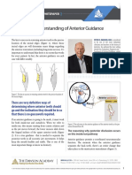 A Simplified Understanding of Anterior Guidance