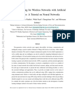 Machine Learning For Wireless Networks With Artificial Intelligence: A Tutorial On Neural Networks