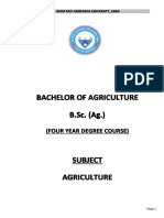 B.sc. (Agriculture)